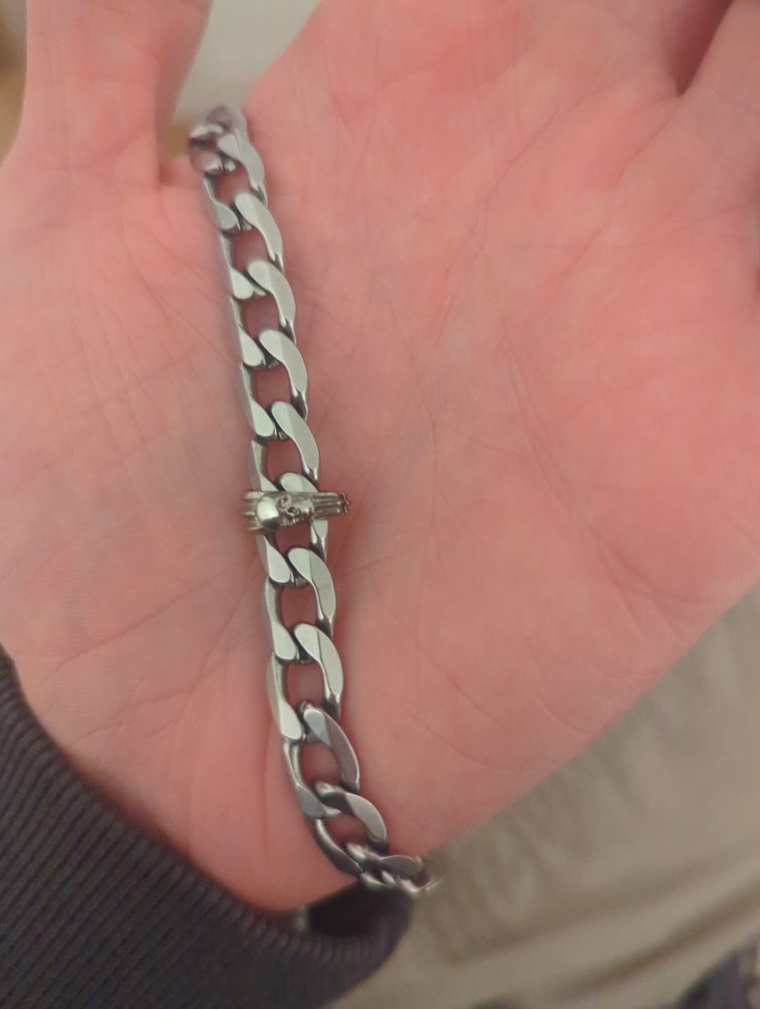 Customer photo review of SKULLBOY PENDANT
