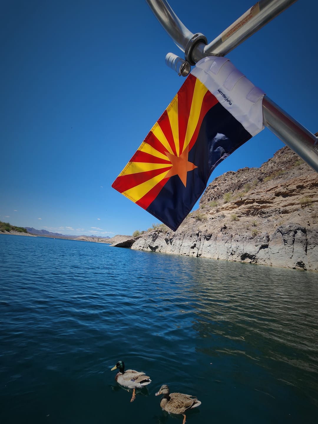 Customer photo of the Arizona State Flag