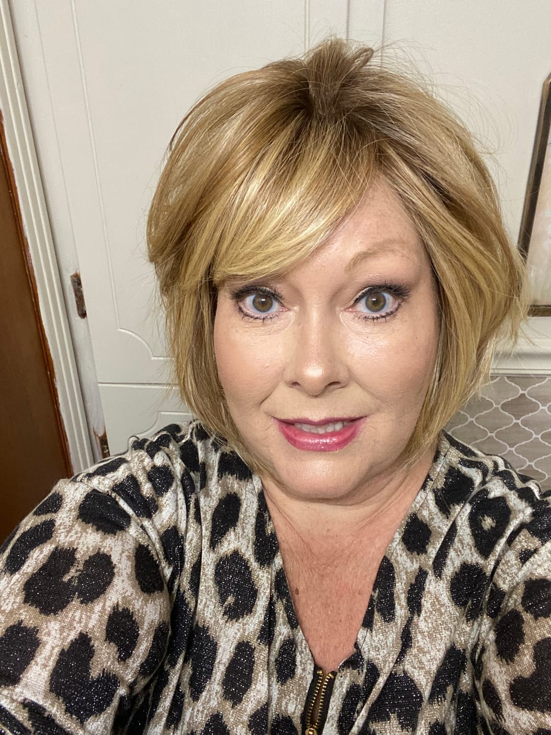 Customer photo review of PRESS RELEASE - Wheat Honey Blonde