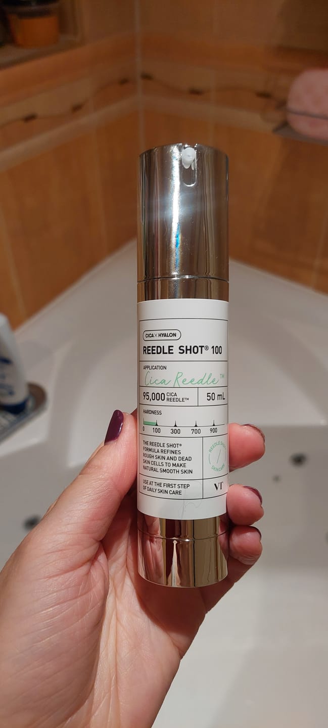 Customer photo review of Serums-būsteris ar mikroadatām VT Cosmetics Reedle Shot 100
