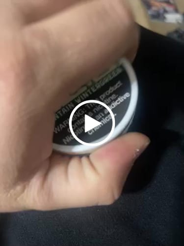 Customer video review of Mountain Wintergreen Nicotine Pouches