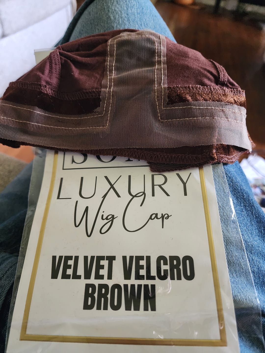 Customer photo review of Luxury Wig Cap