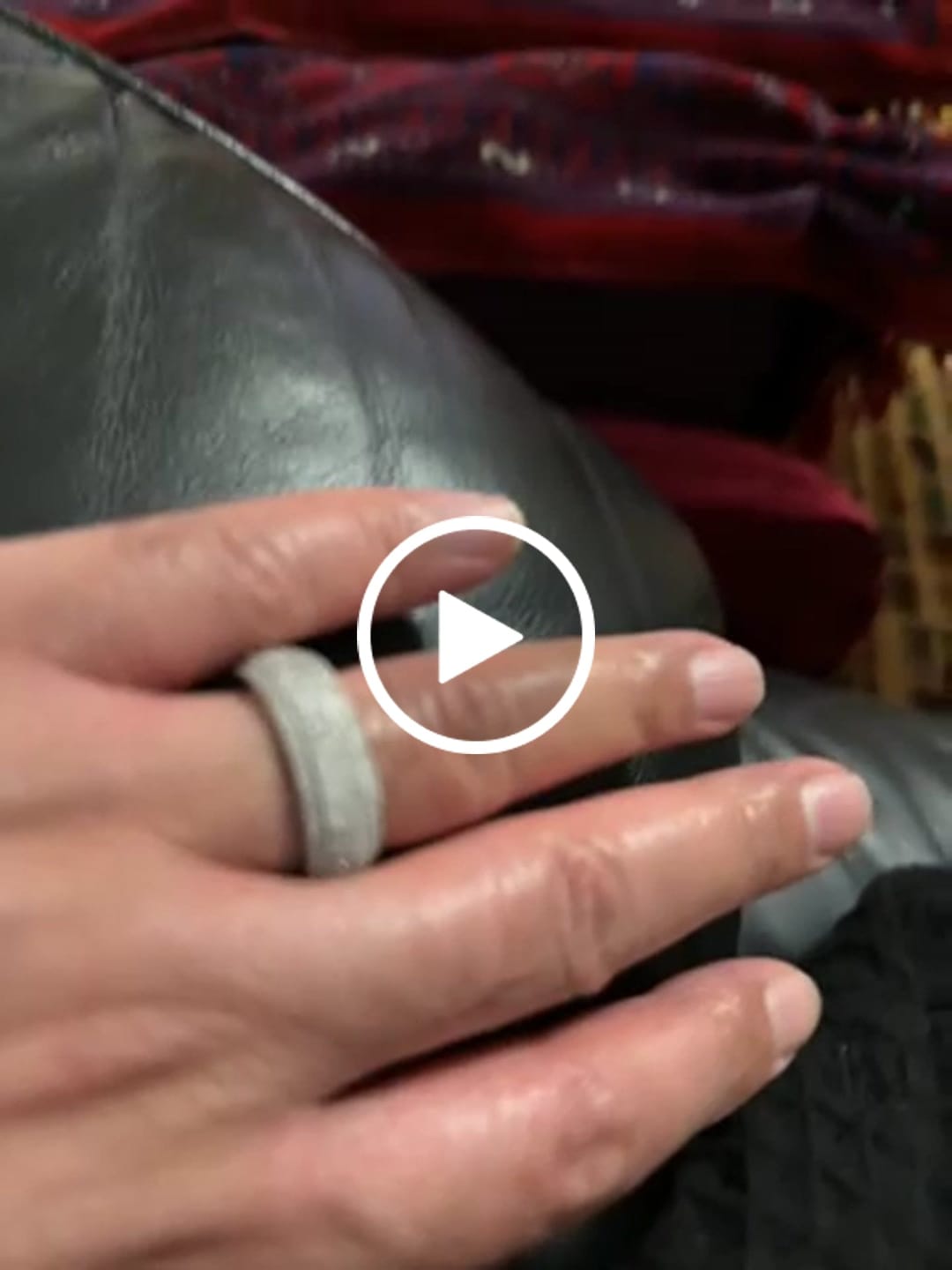 Customer video review of Moissanite 5 Row Paved Ring - 925 Silver - D Colour - VVS1