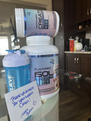 Customer photo review of Creatine