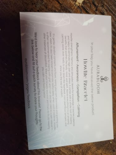 Customer photo review of VIP Crystal Club ~ Monthly Crystal Tester