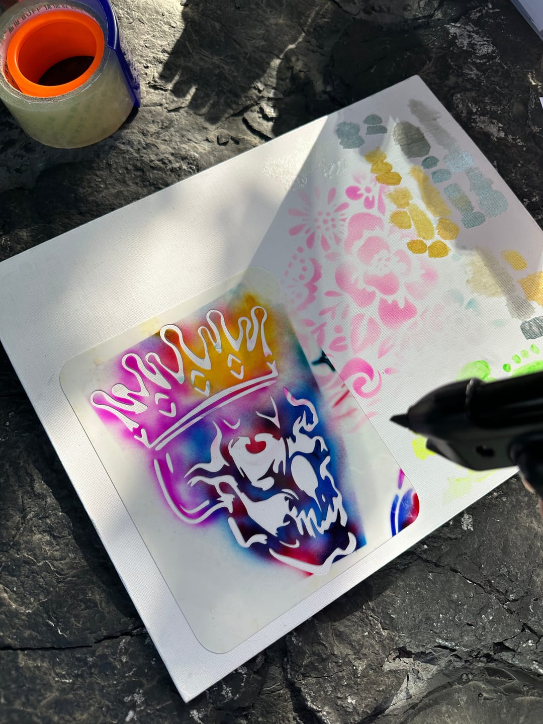 Customer photo review of WINSONS Electric Airbrush Marker