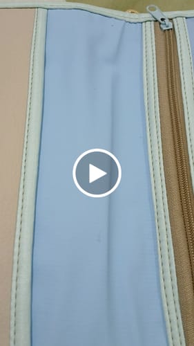 Customer video review of DUNA 0.9MM FUNDO POLIESTER COR AZUL BEBE