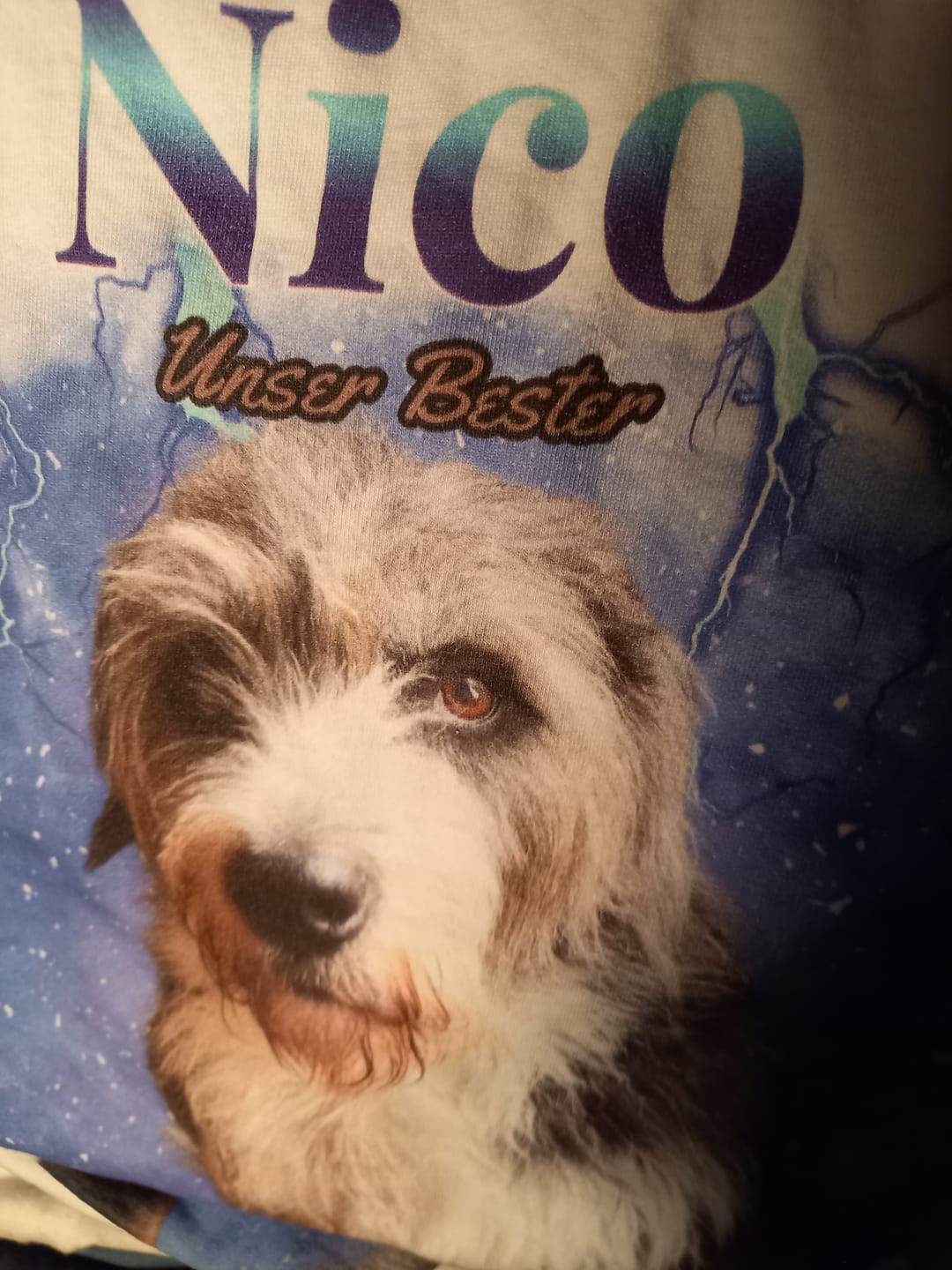 Customer photo review of Dein 90er Foto - Individuelles T-Shirt