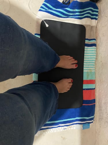 Customer photo review of PureGrounding® Grounding Mat