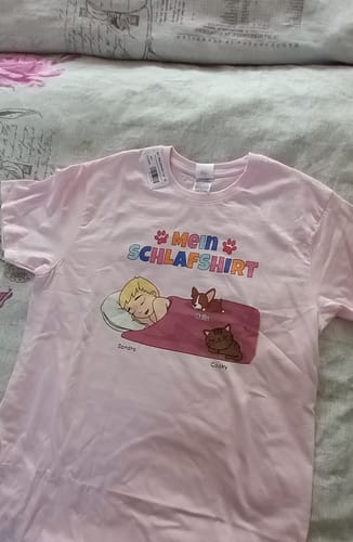 Renate S. review of Mein Schlafshirt - Individuelles T-Shirt image 1 out of 1