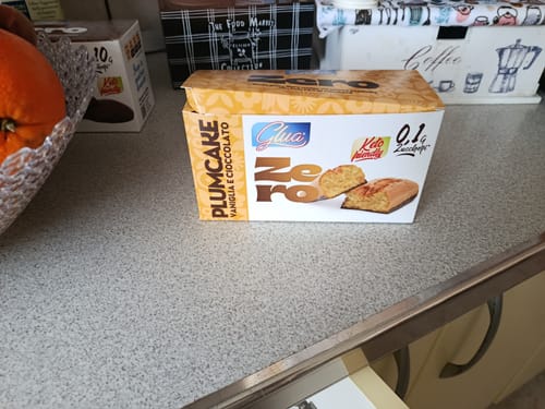 Customer photo review of Plumcake con base di cioccolato gusto vaniglia