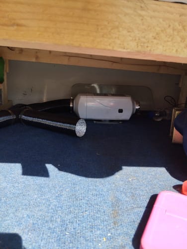 Customer photo review of Air Bluetooth Diesel Air Heater 2kW 12V/24V