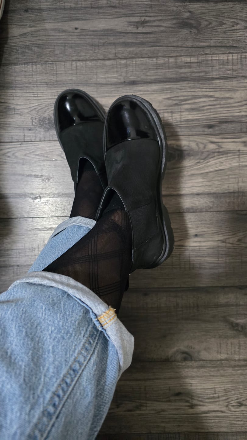 Customer photo review of Botin Mujer / Celia Negro