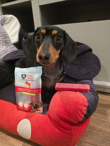 Customer photo review of Strawberry Yak Chews