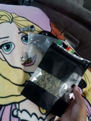 Customer photo review of Candy Gas THCA Flower