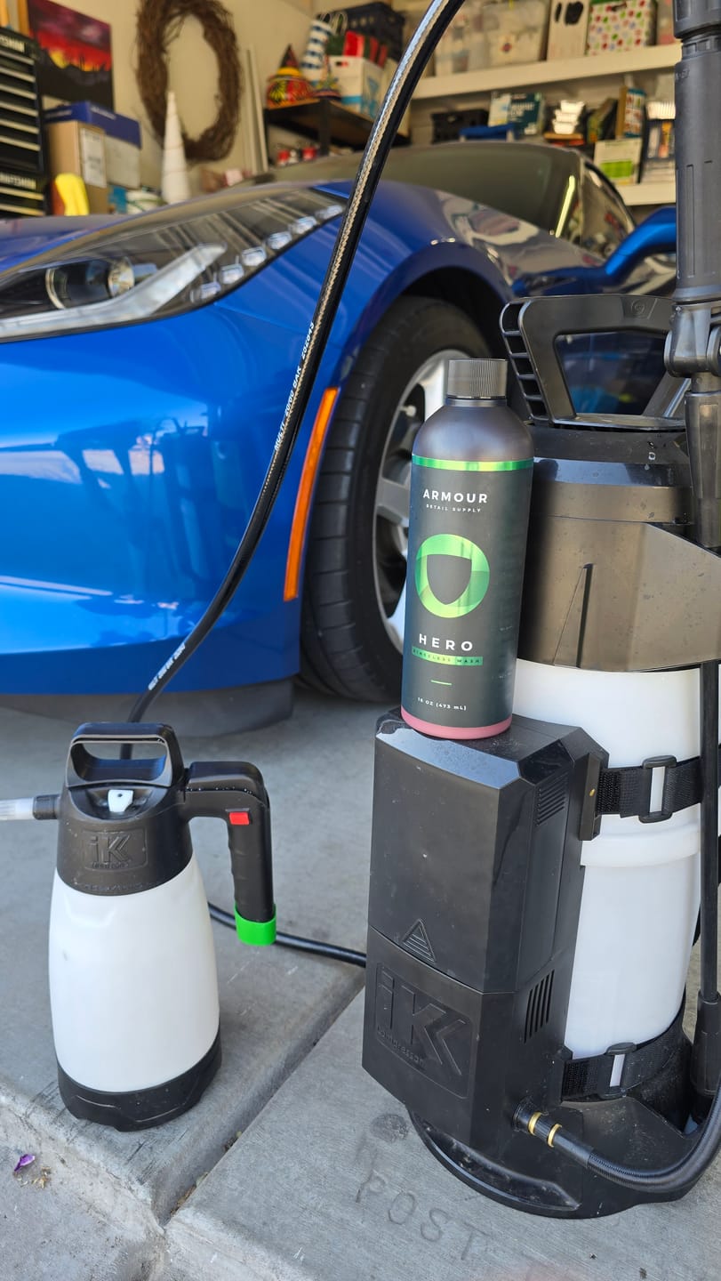 Customer photo review of HERO - Rinseless Wash