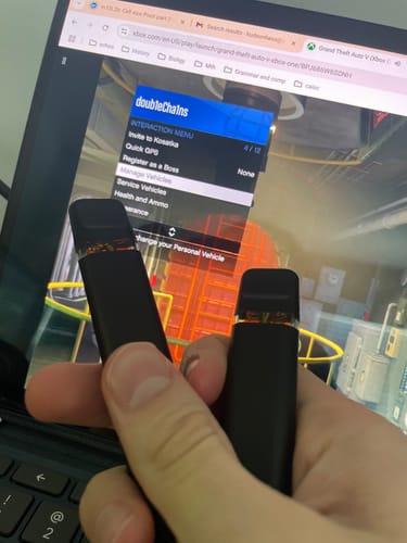 Customer photo review of Tier 2 Live Hash Rosin Disposable Vape