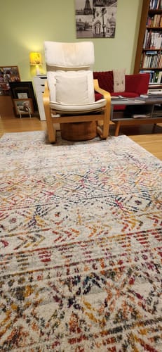 Customer photo review of Spring Ismail Multi Grey Rustic Rug
