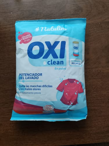 Customer photo review of Oxi Clean - Potenciador de Lavado