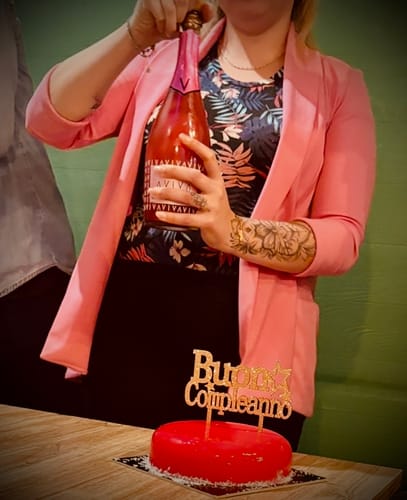 Customer photo review of AVIVA RED ROSE