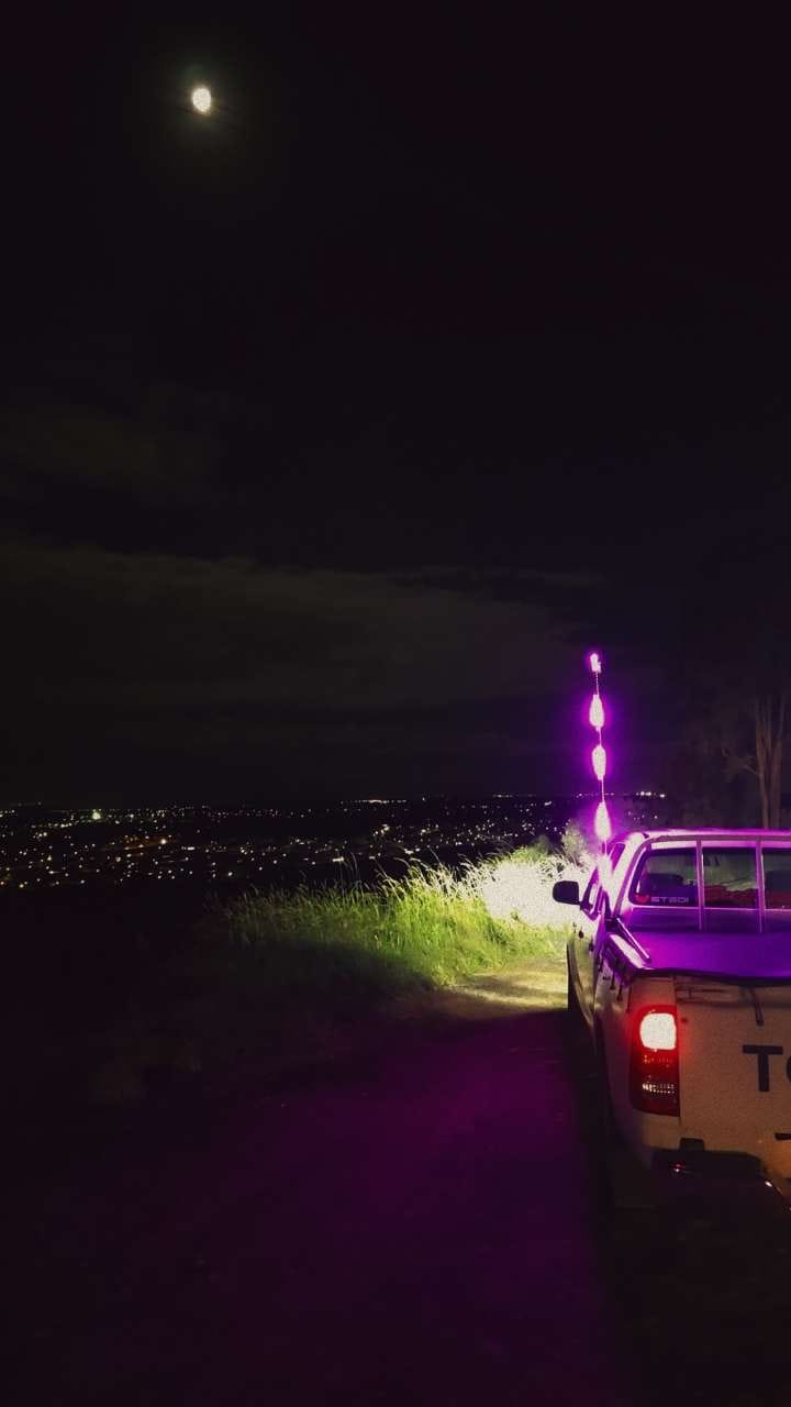 Customer photo review of 5ft LED Whip Lights