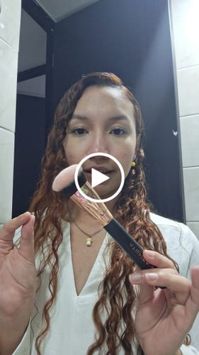 Customer video review of BROCHA PARA CONTORNO - BLACK GOLD 07