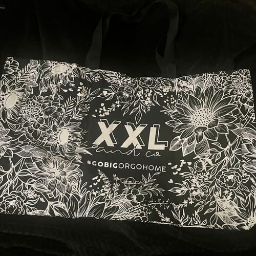 Customer photo review of The "Oversized" XXL Tote Bag