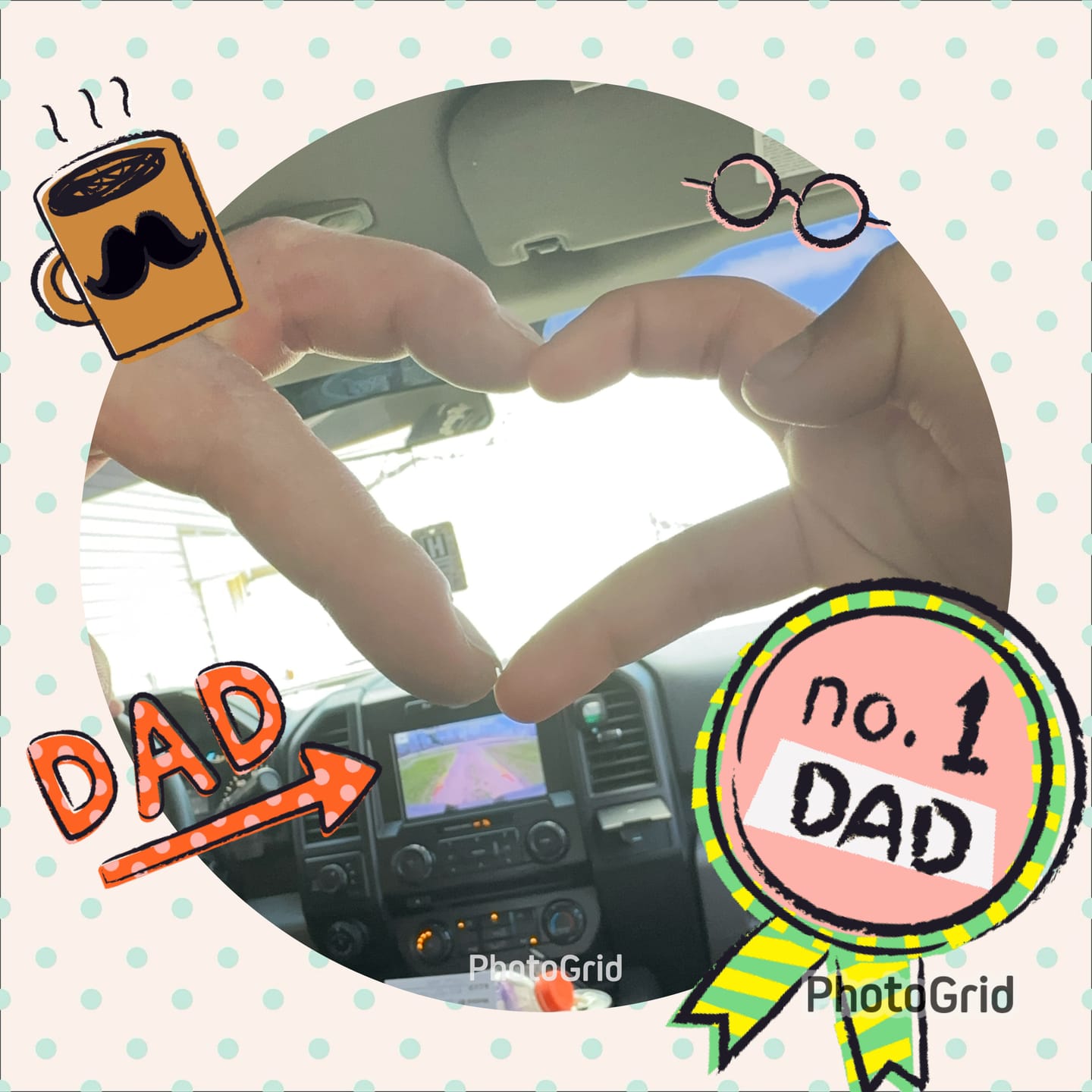 Customer photo review of To my Daughter - Never forget that I love you, Dad