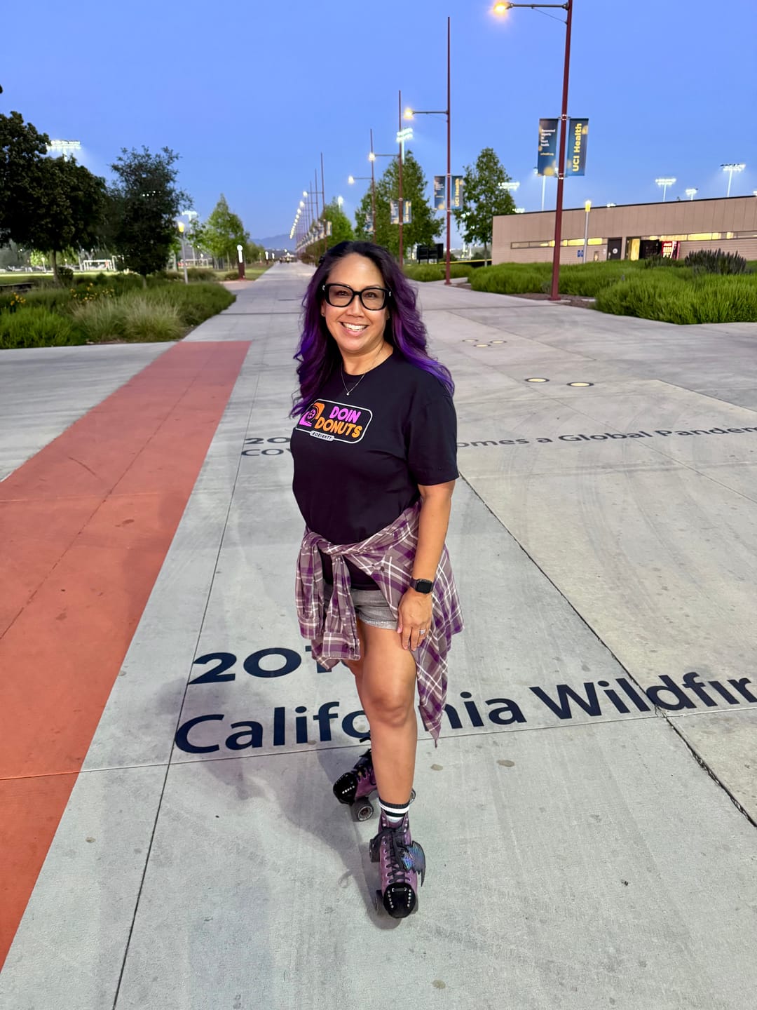 Customer photo review of 80Eighty® Doing Donuts Shirt