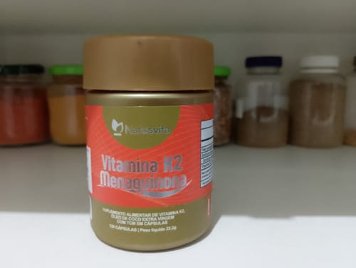 Customer photo review of Vitamina K2 Concentrada (Menaquinona MK7)