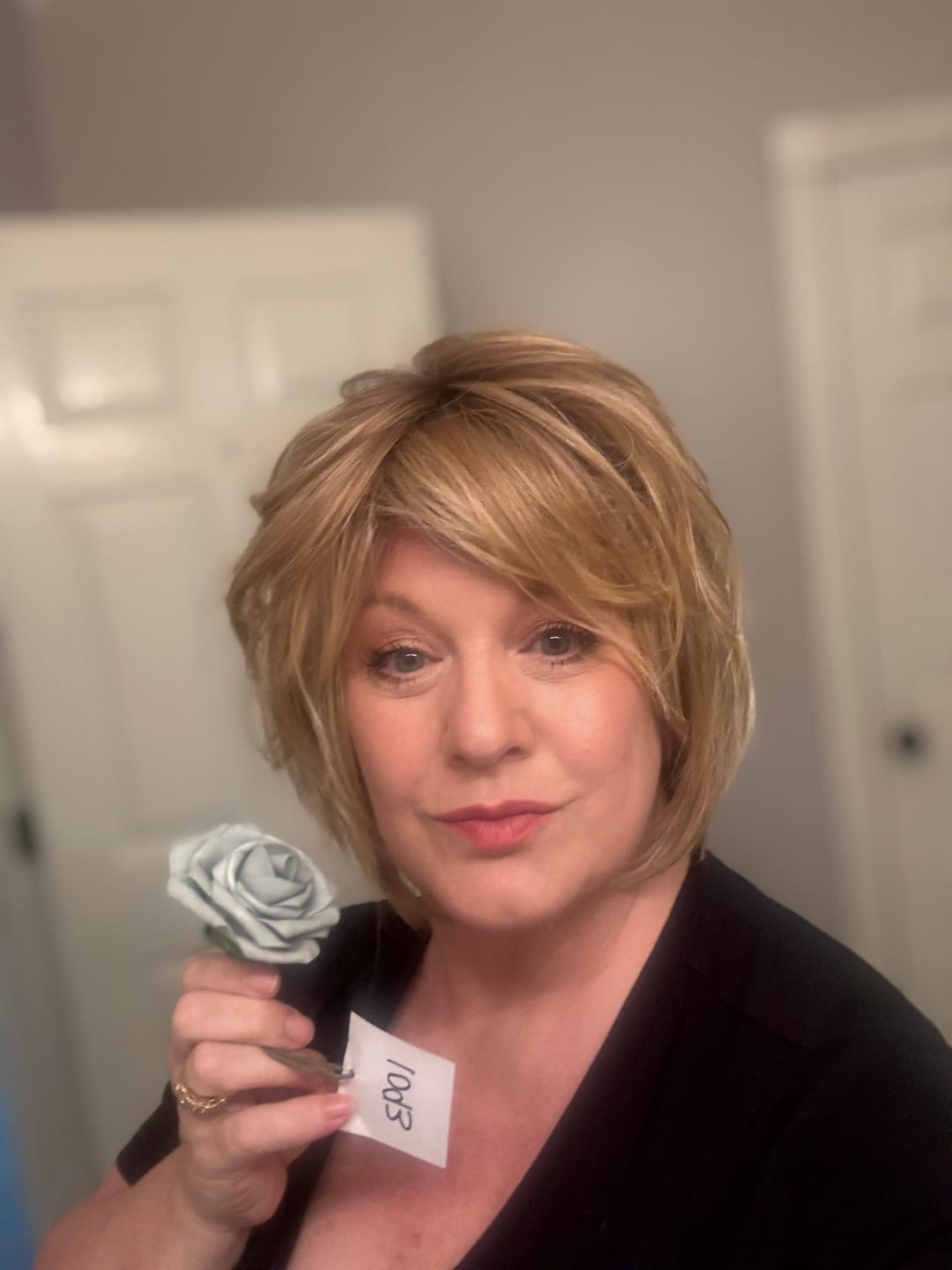 Customer photo review of PRESS RELEASE - Wheat Honey Blonde