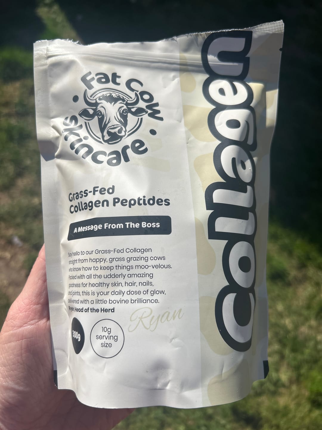 Customer photo review of Grass-Fed Collagen Peptides