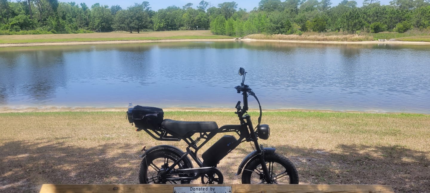 Customer photo review of V20Plus Electric Bike with Rear Rack, 1500W Motor 48V 18.2AH Battery, Hydralic Brake, H6C Display,