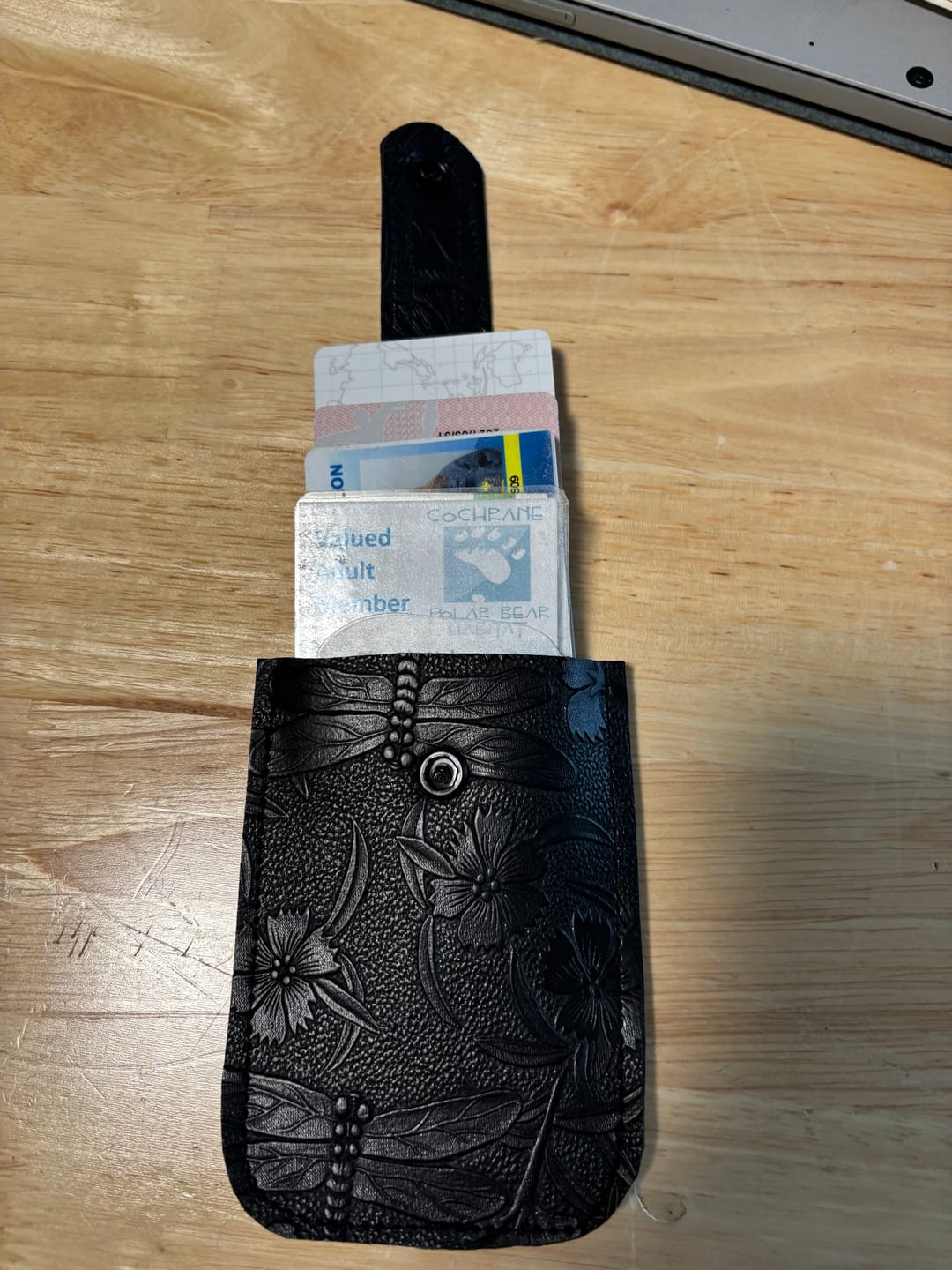 Customer photo review of POCH - Pull-out Card Holder Pattern