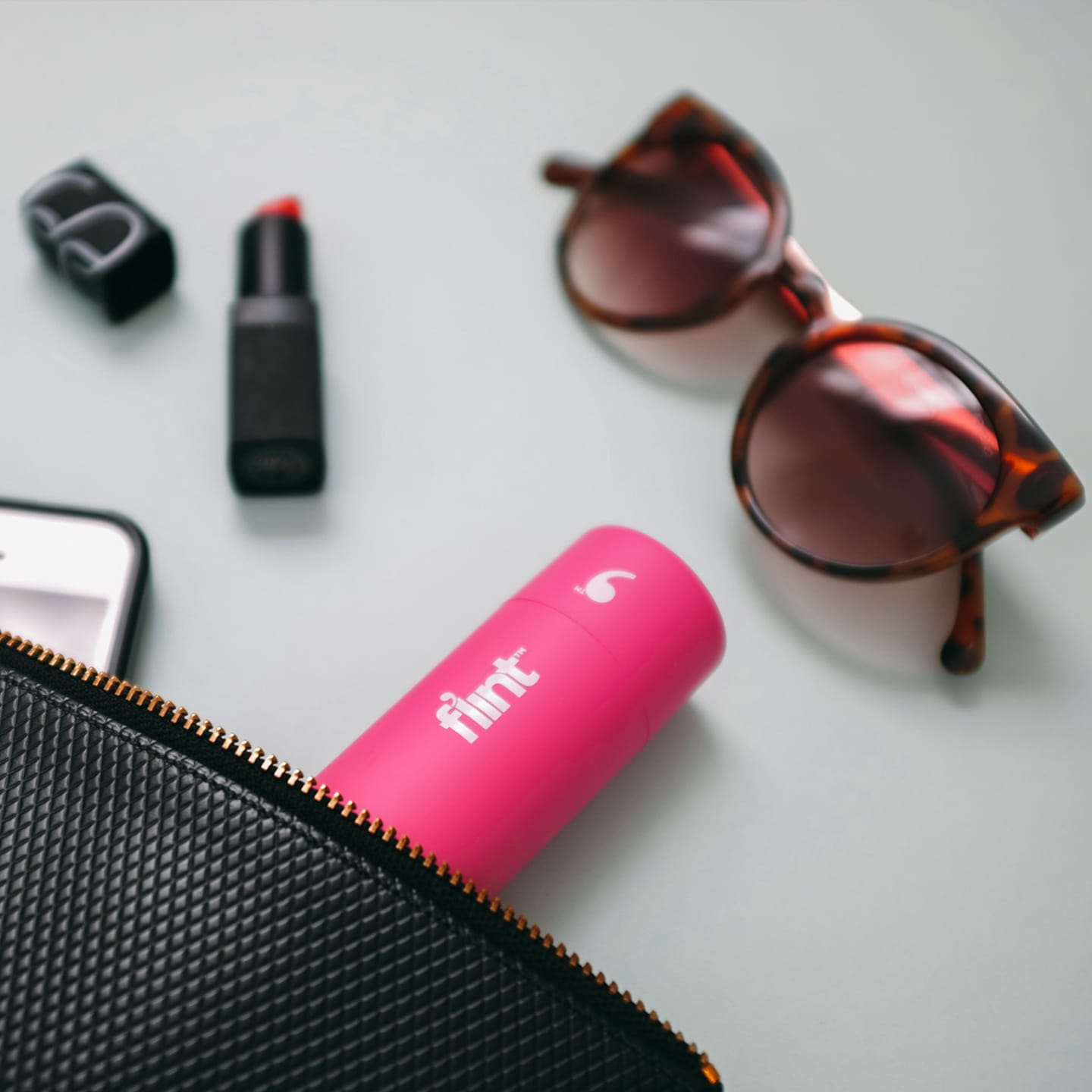 Customer photo review of Flint Mini Lint Roller – Pink – 90 Sheets (Value Pack)