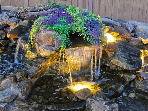 Customer photo review of Clearance Bulk 2pcs Hanging Weeping Garland Plants UV Resistant for Outdoors Wholesale