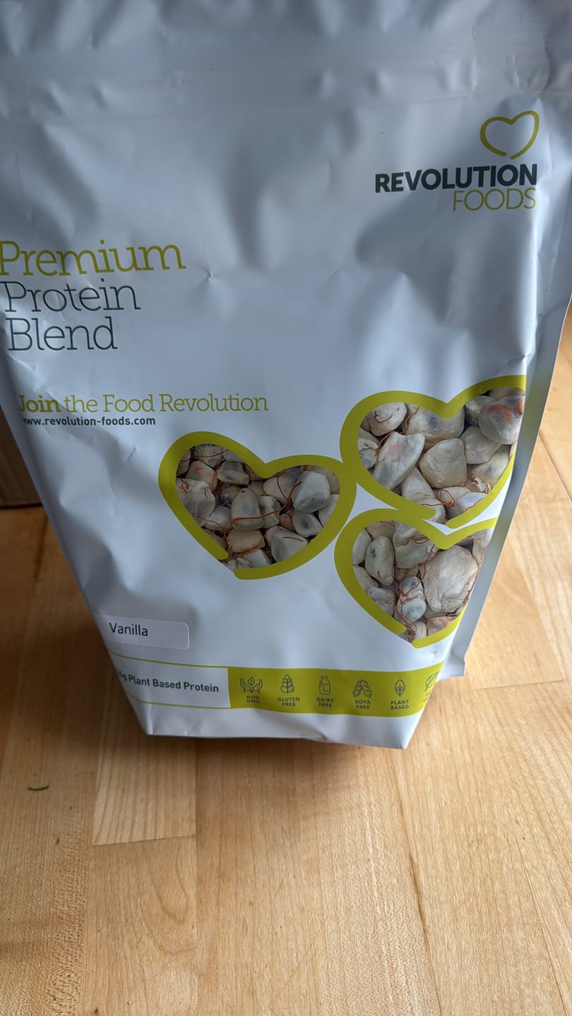 Customer photo review of Premium Blend Protein Powder