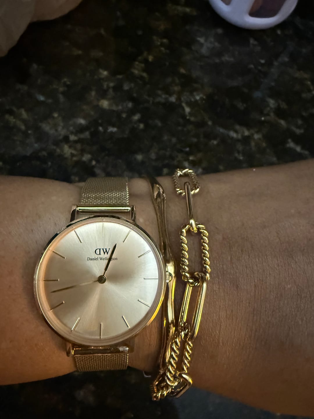 Customer photo review of Bamboo Bangle
