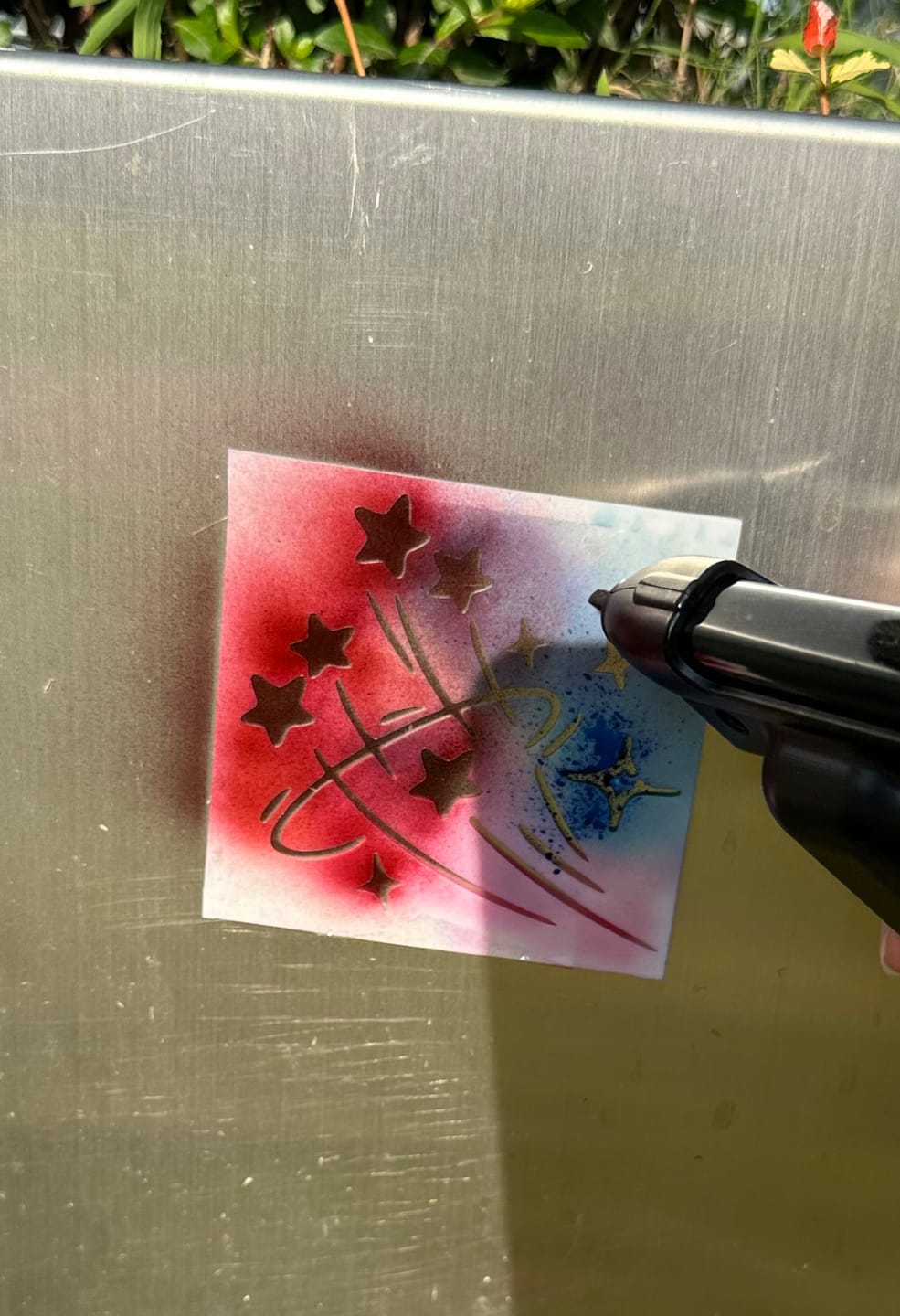 Customer photo review of WINSONS Electric Airbrush Marker