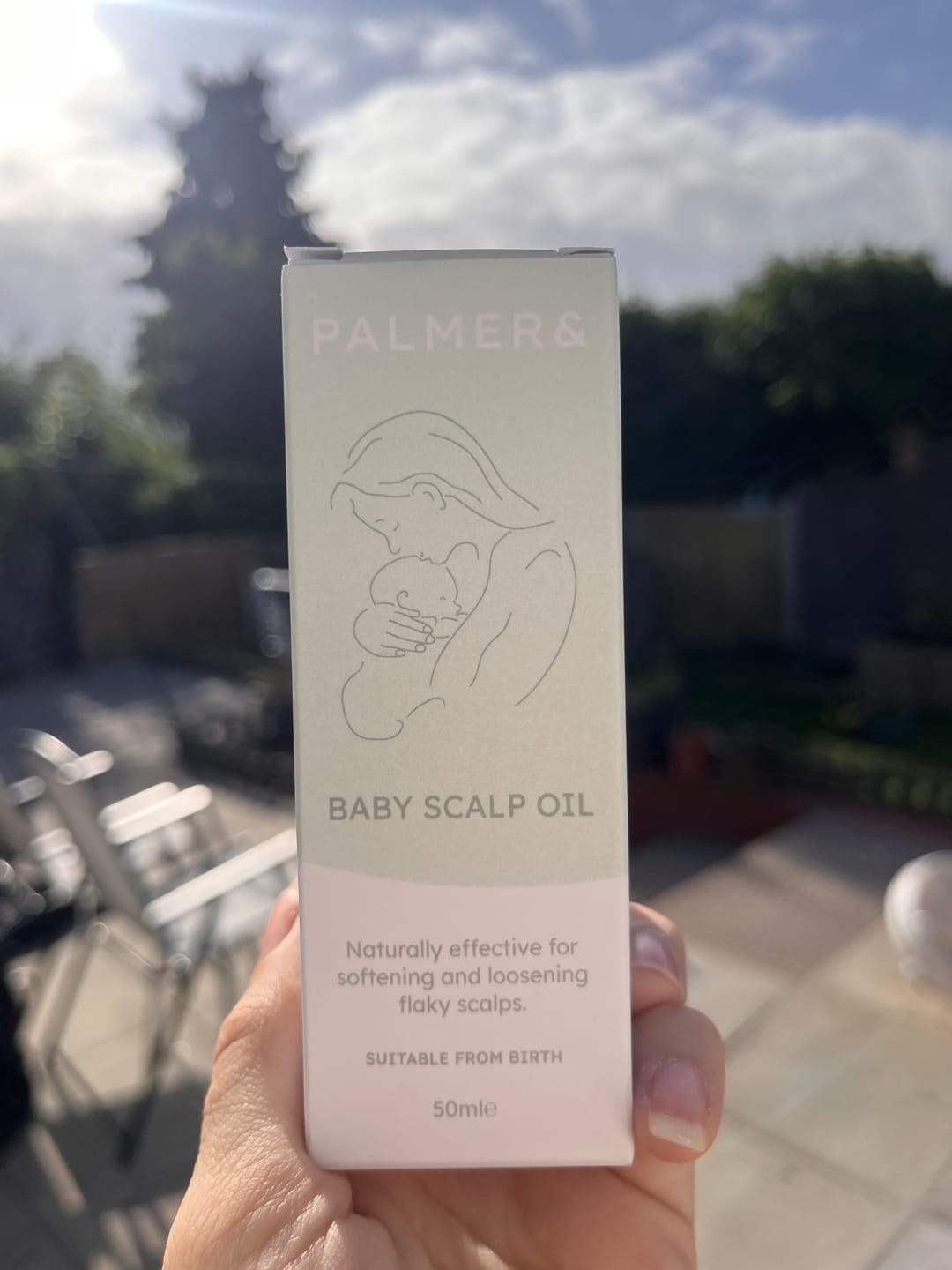 Customer photo review of Baby Scalp Oil