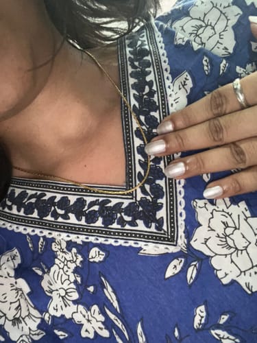 Customer photo review of Golden Starlight Chain