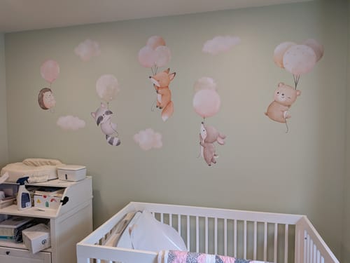 Customer photo review of Pastel Animals on Balloons