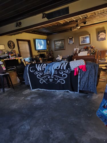 Customer photo review of Waylon Jennings Since 1937 Blanket