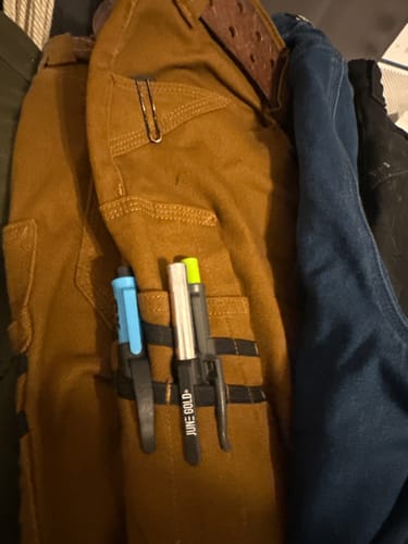 Customer photo review of FX-1 Slim Work Pants Blackout