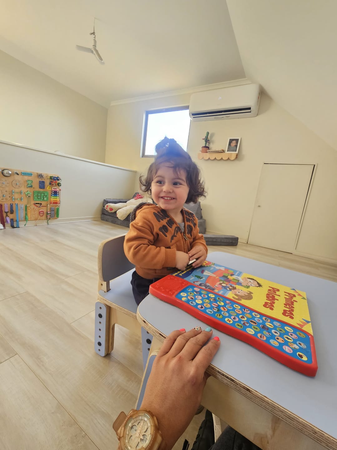 Customer photo review of Mesa Infantil Reni XL