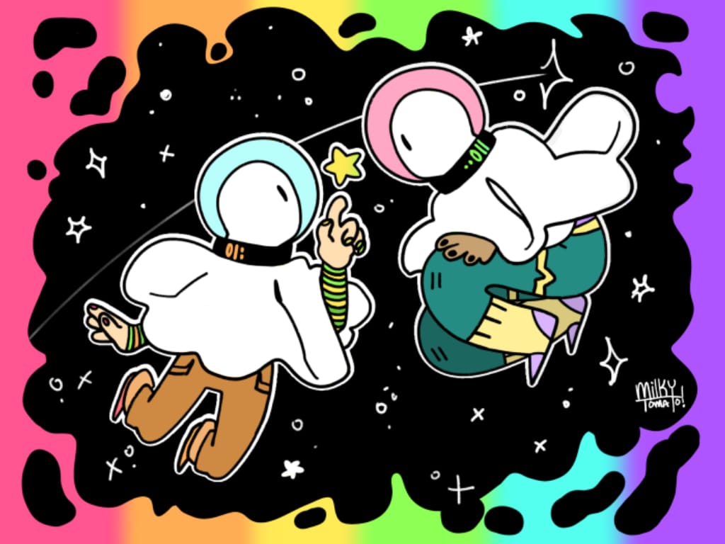 Customer photo review of Space Ghost Coloring Page PDF