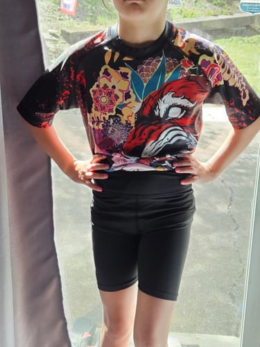 Customer photo review of Beast Premium Bjj Rash Guard For Men/Women