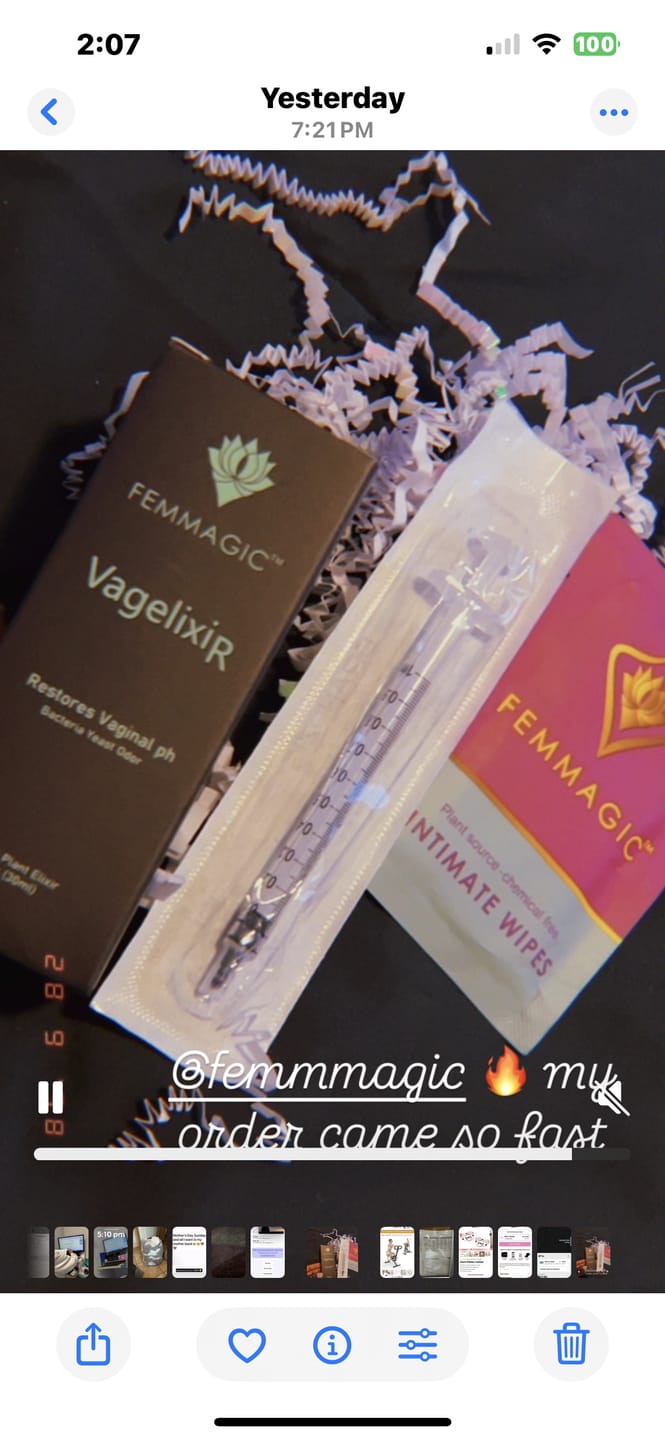 Customer photo review of Coocheewa + Vagelixir Travel Size  - Bundle
