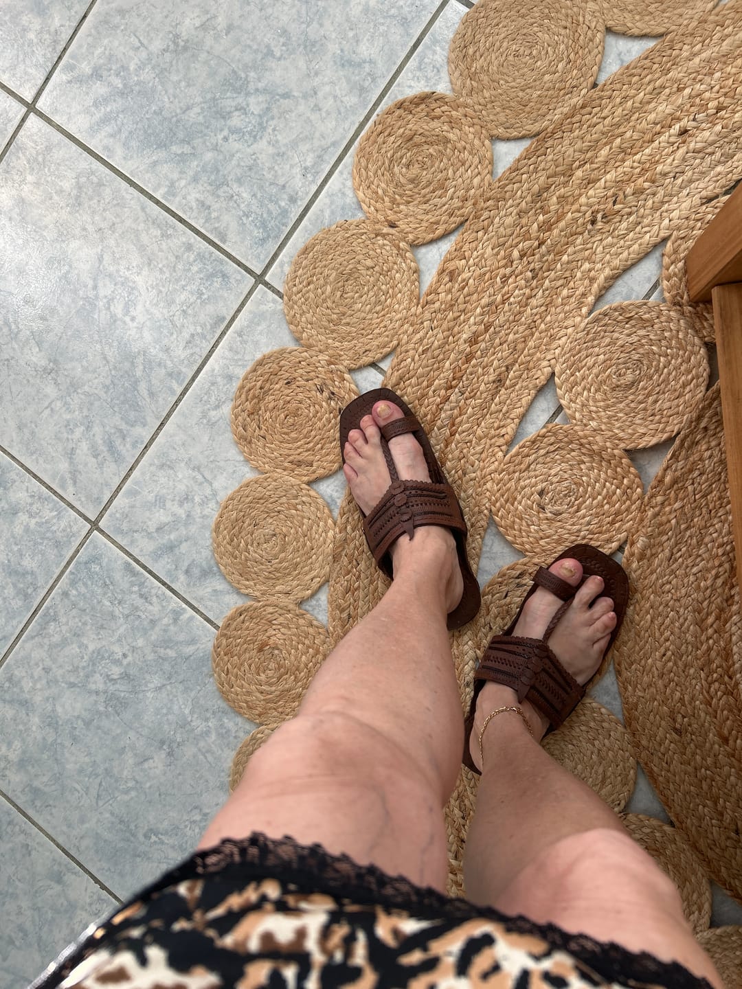 Customer photo review of Water Buffalo Sandals