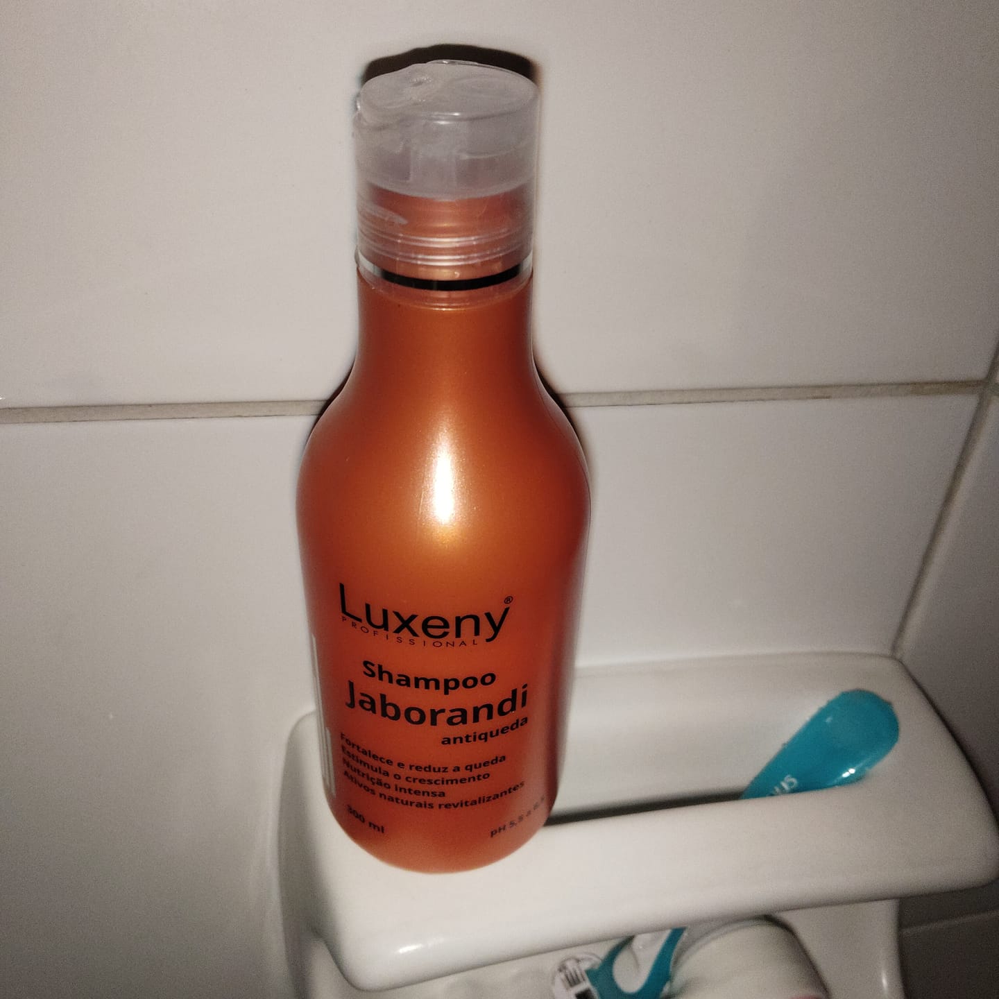 Customer photo review of Shampoo Anticaída Jaborandi 300ml